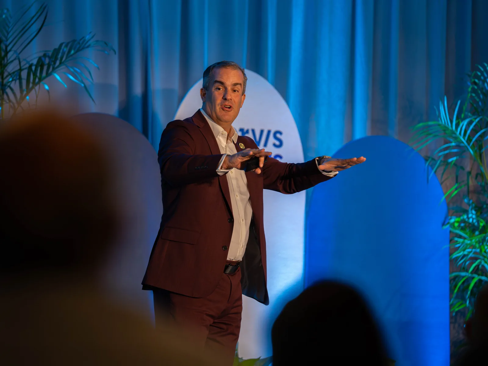 James Benham keynoting at Forvis Mazars